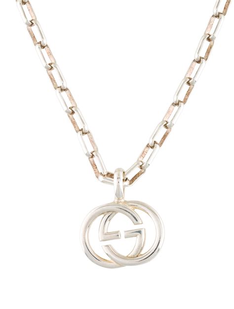 gucci necklaces rose gold|Gucci interlocking g necklace gold.